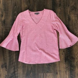 Alexander Jordan Bell Sleeve Top